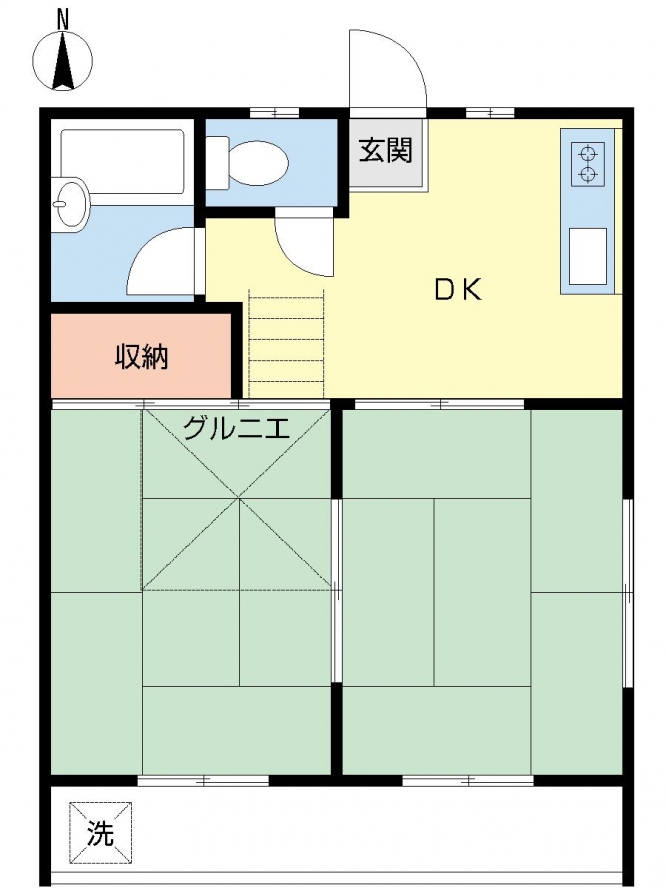 グルニエ付き！３面採光！