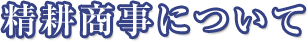 精耕商事について